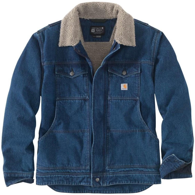 GIACCA DENIM/SHERPA CARHARTT 105478